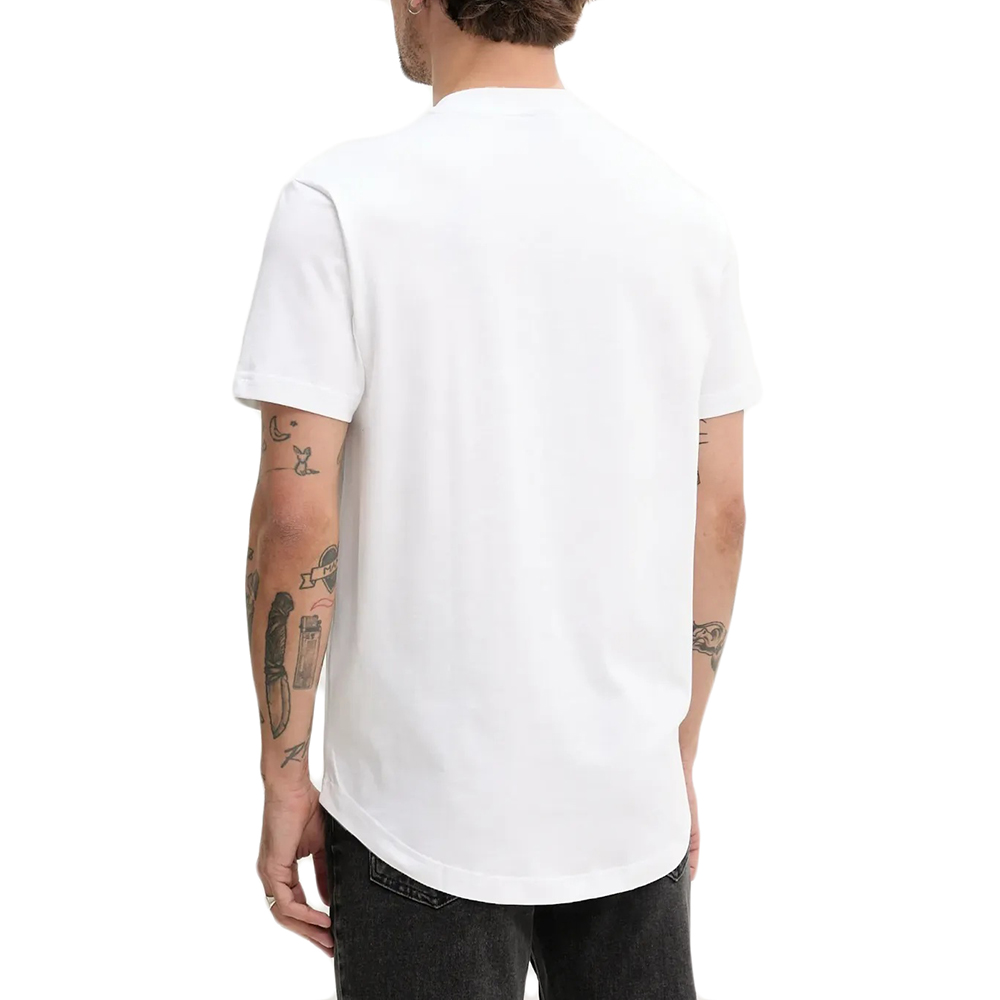 KARL LAGERFELD KLJ REG CURVED HEM SHIBORI TEE A2M17073 2