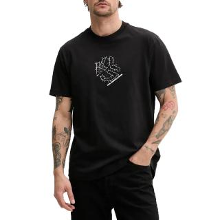 KARL LAGERFELD KLJ REG CURVED HEM SHIBORI TEE A2M17073