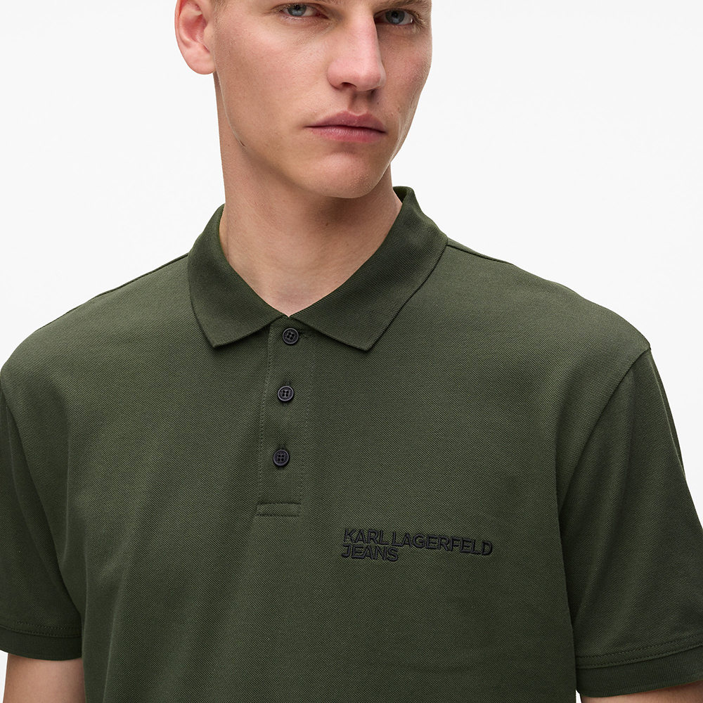 KARL LAGERFELD REGULAR PIQUE POLO A2M17094 3