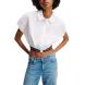 KARL LAGERFELD KLJ CROPPED WOVEN SHIRT A2W11017 1