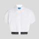 KARL LAGERFELD KLJ CROPPED WOVEN SHIRT A2W11017 3
