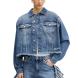 KARL LAGERFELD KLJ RELAXED FRINGED DENIM JKT A2W14013 2