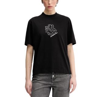 KARL LAGERFELD KLJ REG SHIBORI TEE A2W17077
