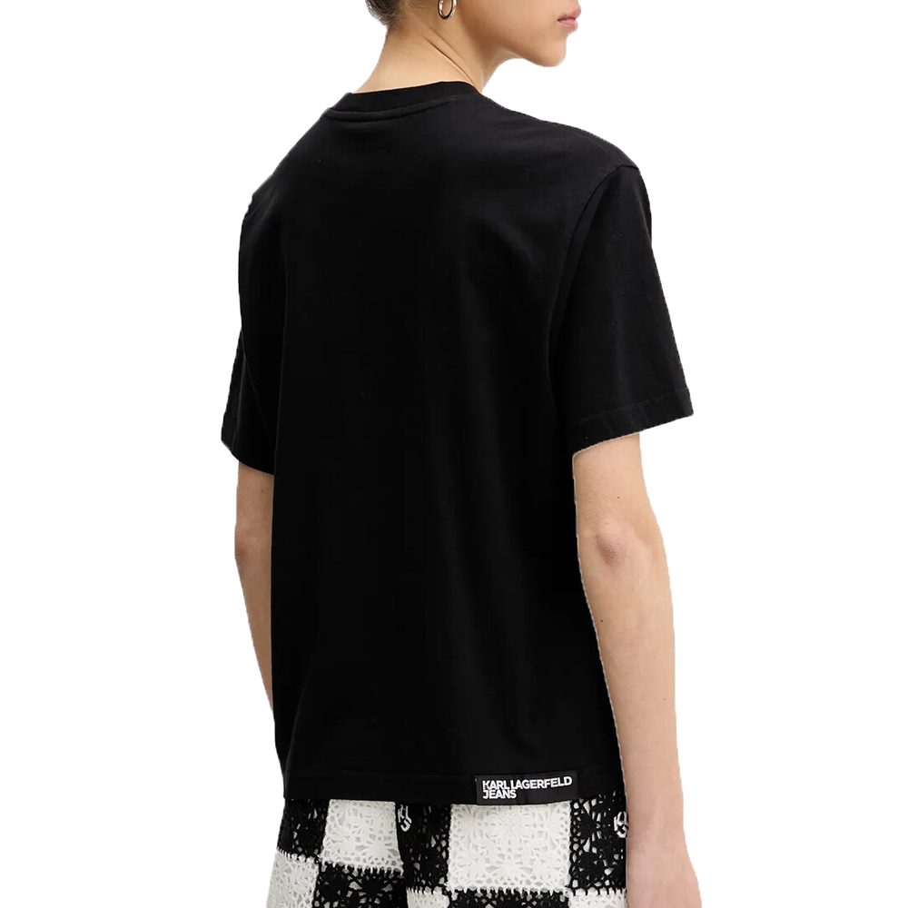 KARL LAGERFELD KLJ REGULAR CROCHET TEE A2W17096 3