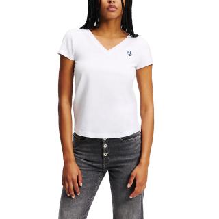 KARL LAGERFELD KLJ SLIM V-NECK TEE A2W17097