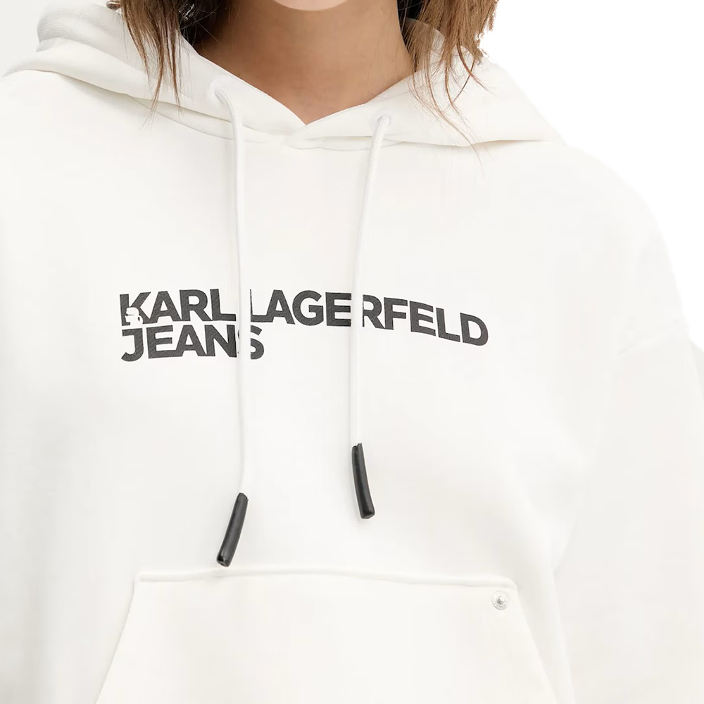 KARL LAGERFELD REG LOGO HOODIE A2W20053 3