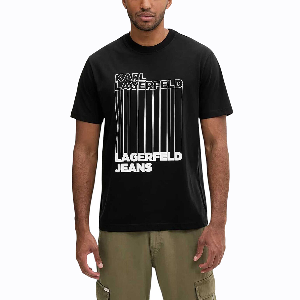KARL LAGERFELD REG BARCODE TEE A3M17002 1