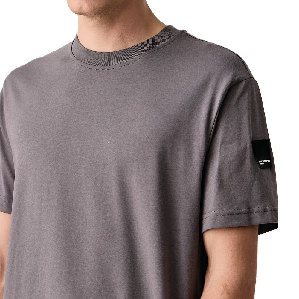 KARL LAGERFELD REG RUBBER PATCH TEE A3M17003 3
