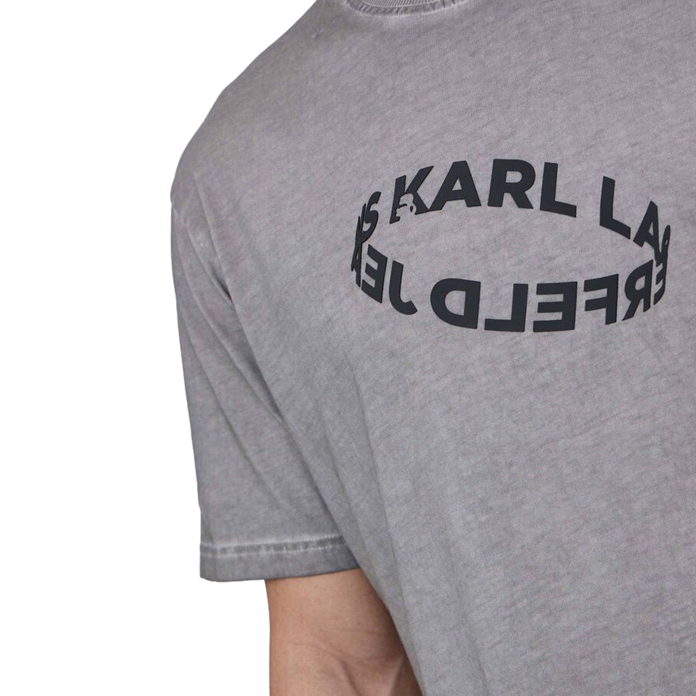 KARL LAGERFELD RELAX WASHED TEE A3M17034 3