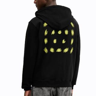 KARL LAGERFELD REG ZIP-UP FISHEYE HOODIE A3M20030