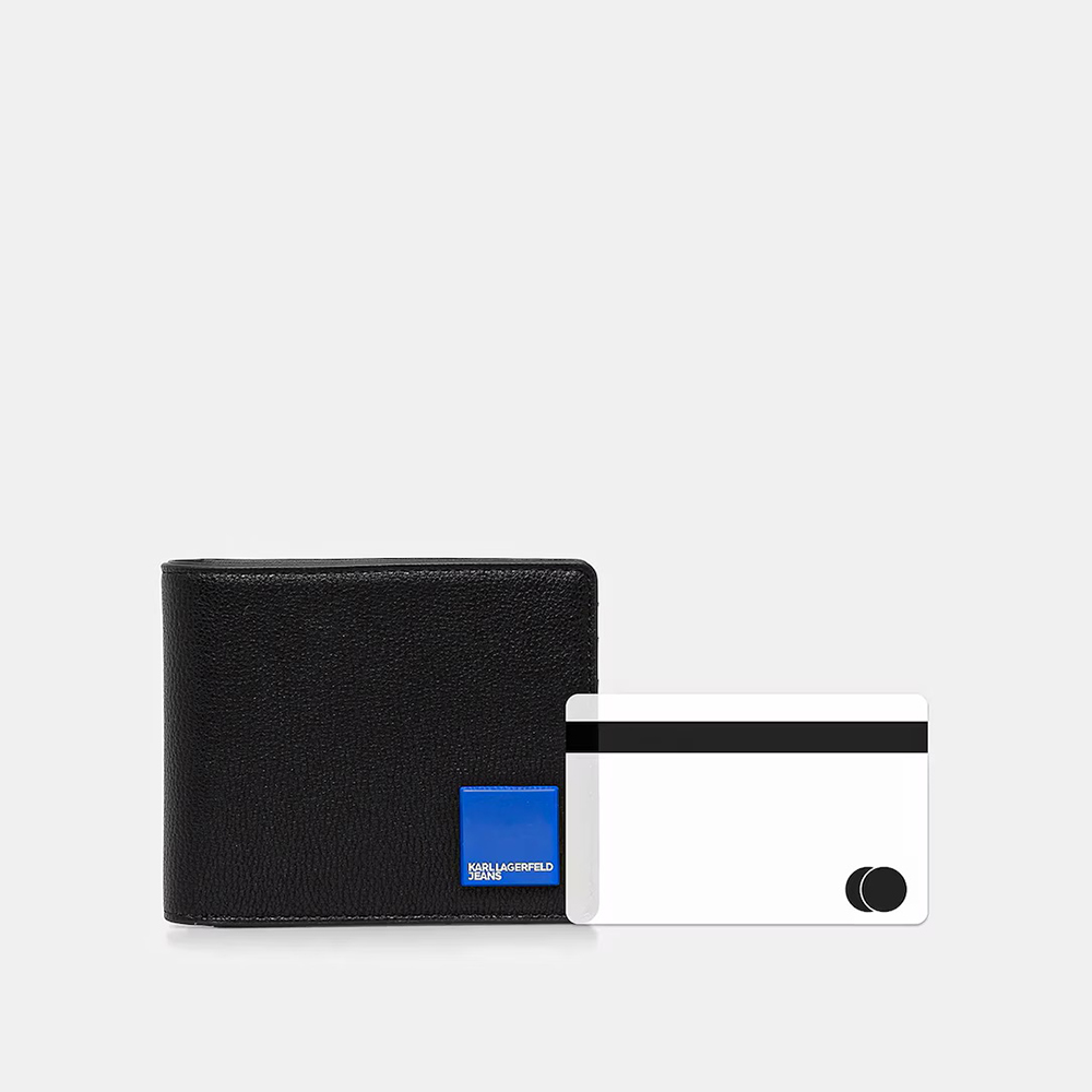 KARL LAGERFELD BOX LOGO BIFOLD WALLET A3M32070 3