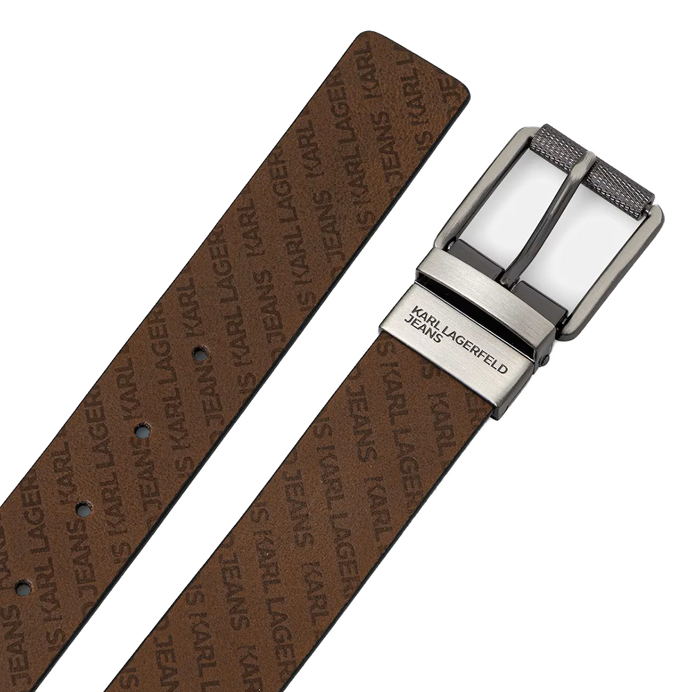 KARL LAGERFELD REVERSIBLE DEBOSSED BELT A3M33126 3
