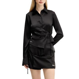 KARL LAGERFELD SATIN BLOUSE A3W11008