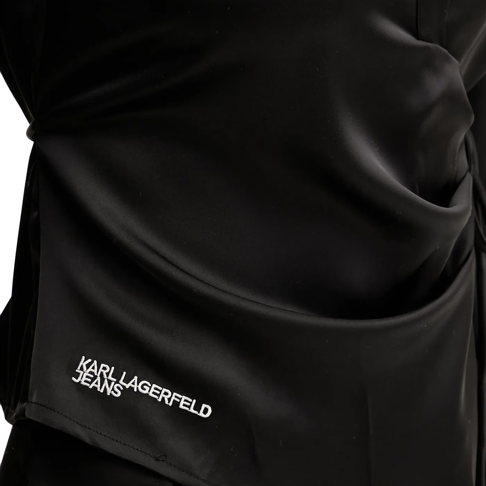 KARL LAGERFELD SATIN BLOUSE A3W11008 4