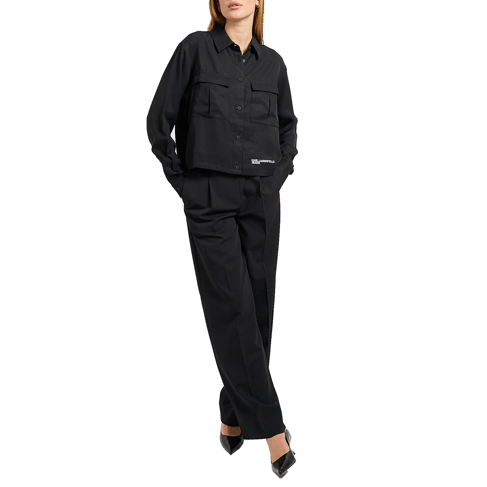 KARL LAGERFELD UTILITY BLOUSE A3W11009 4