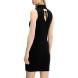KARL LAGERFELD SLESS MOCK NECK KNIT DRESS A3W13010 2
