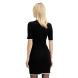 KARL LAGERFELD SS KNIT ZIP DRESS A3W13013 2