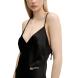 KARL LAGERFELD SATIN SLIP DRESS A3W13045 3