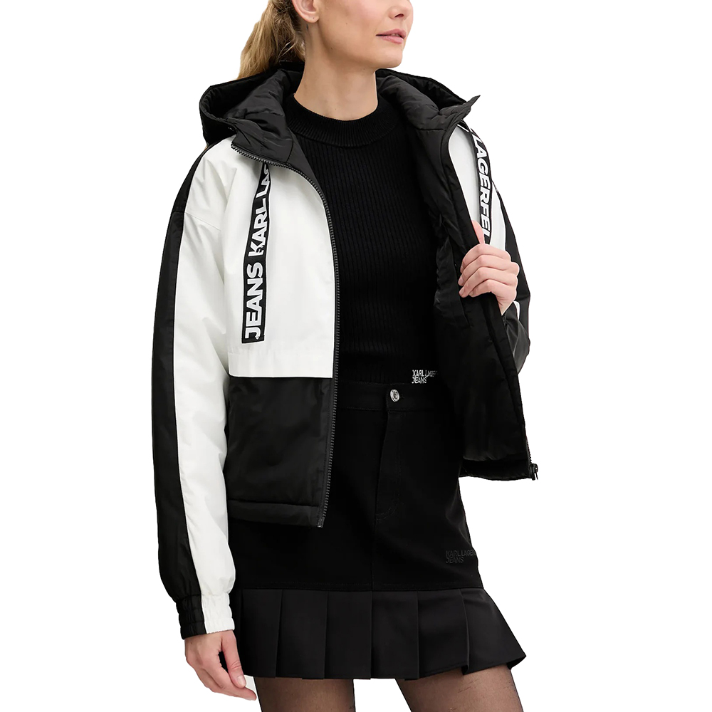 KARL LAGERFELD BLOCKED PADDED JACKET A3W15021 4