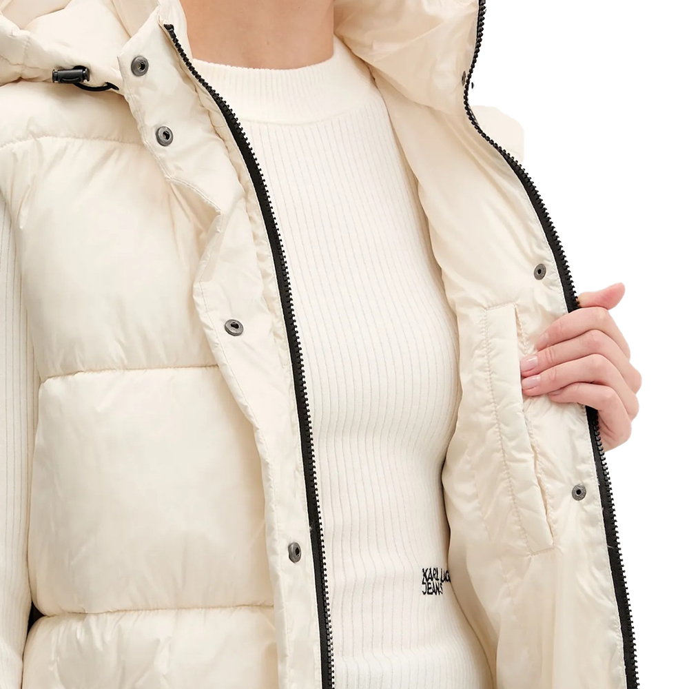 KARL LAGERFELD BELTED PUFFER VEST A3W15025 4