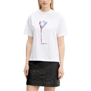 KARL LAGERFELD REG FLOWER COLOUR TEE A3W17041