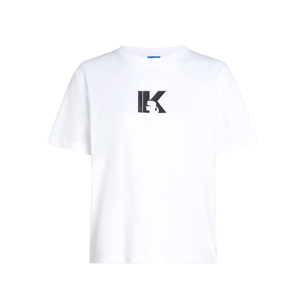 KARL LAGERFELD REG K LOGO TEE A3W17094 4
