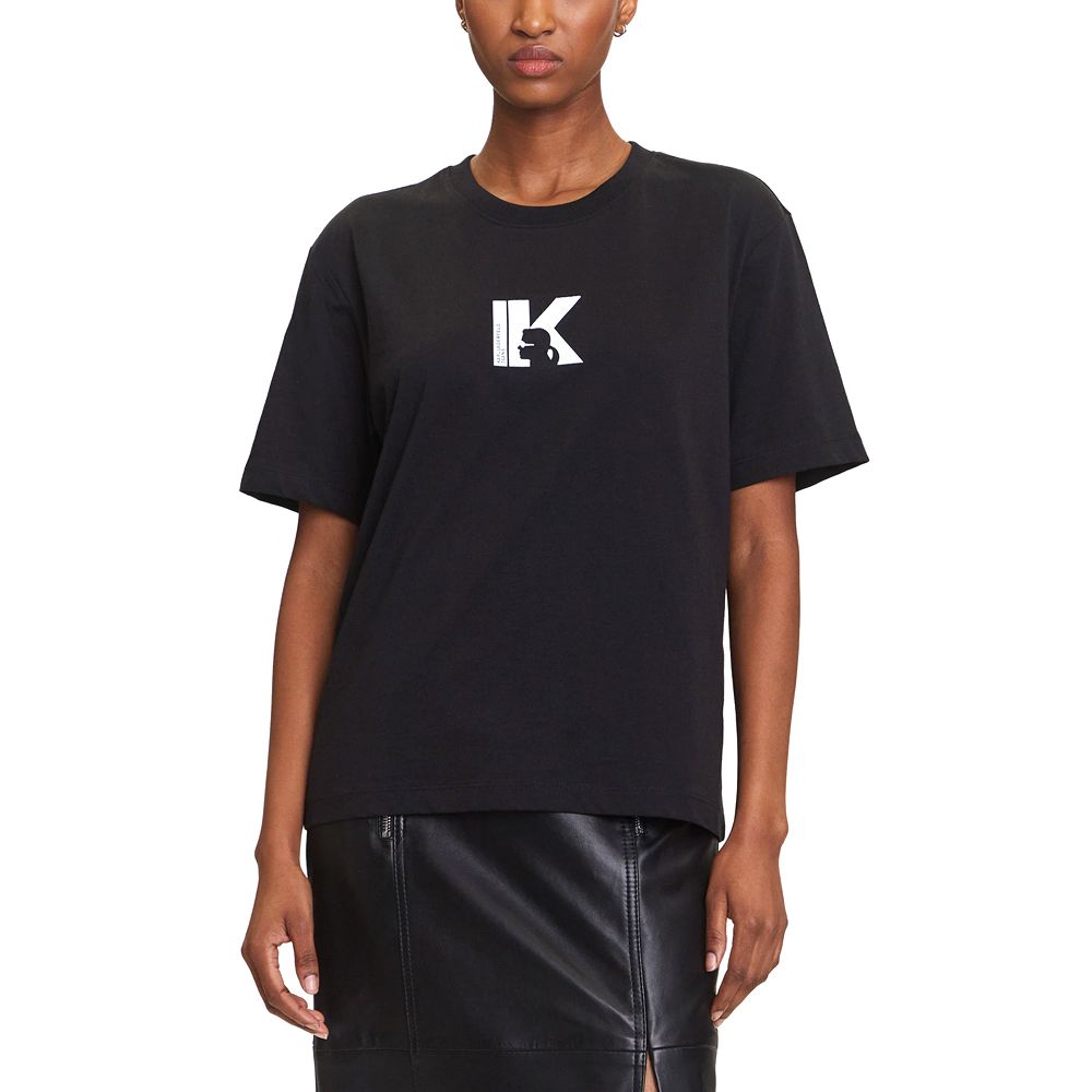KARL LAGERFELD REG K LOGO TEE A3W17094 1