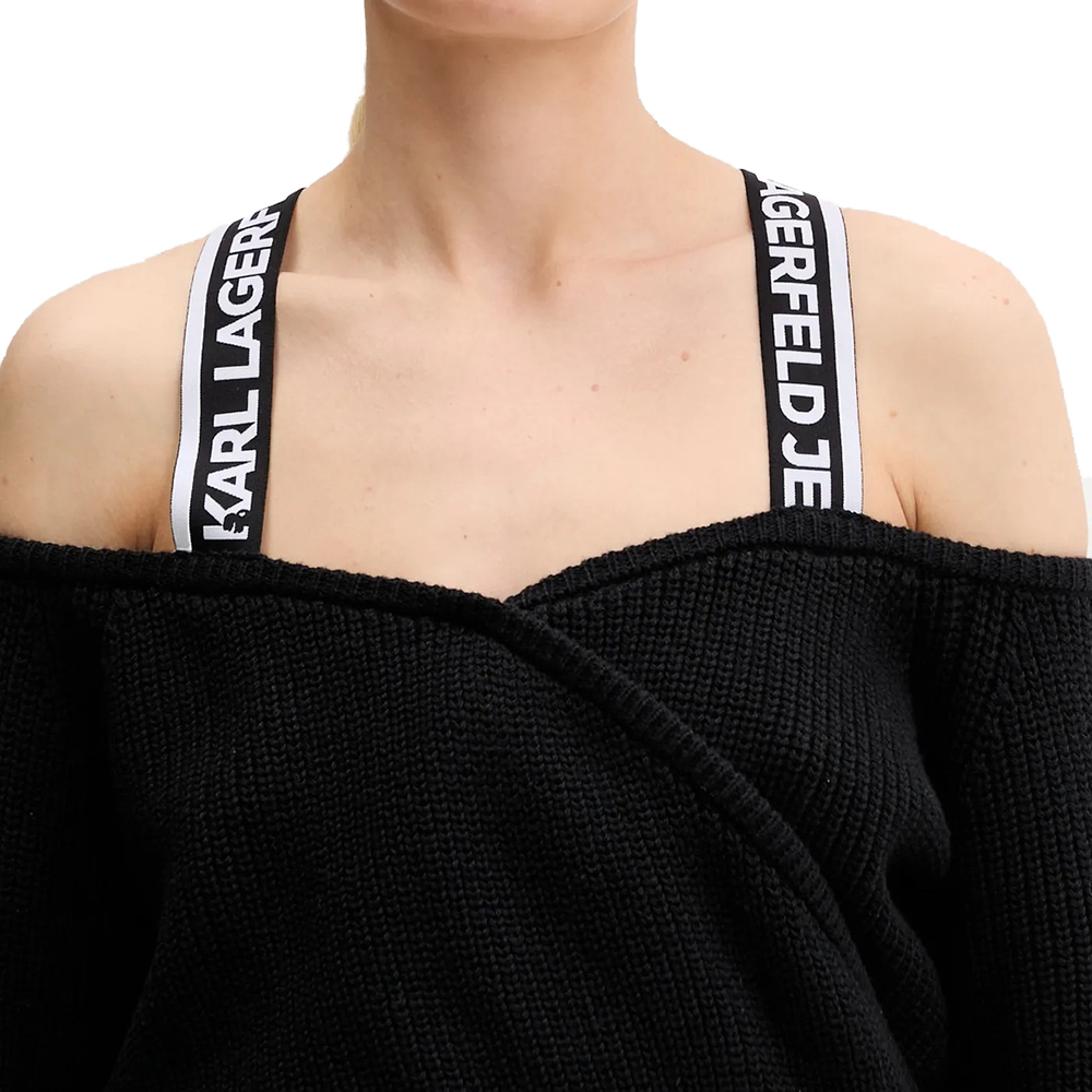 KARL LAGERFELD CUT-OUT SWEATER A3W18009 3