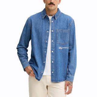 KARL LAGERFELD KLJ REGULAR DENIM SHIRT A4M16001