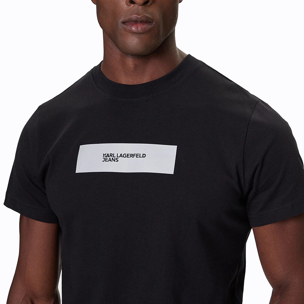 KARL LAGERFELD KLJ SLIM REFLECTIVE TEE A4M17019 3