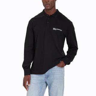 KARL LAGERFELD KLJ REG LS PIQUE POLO A4M17028
