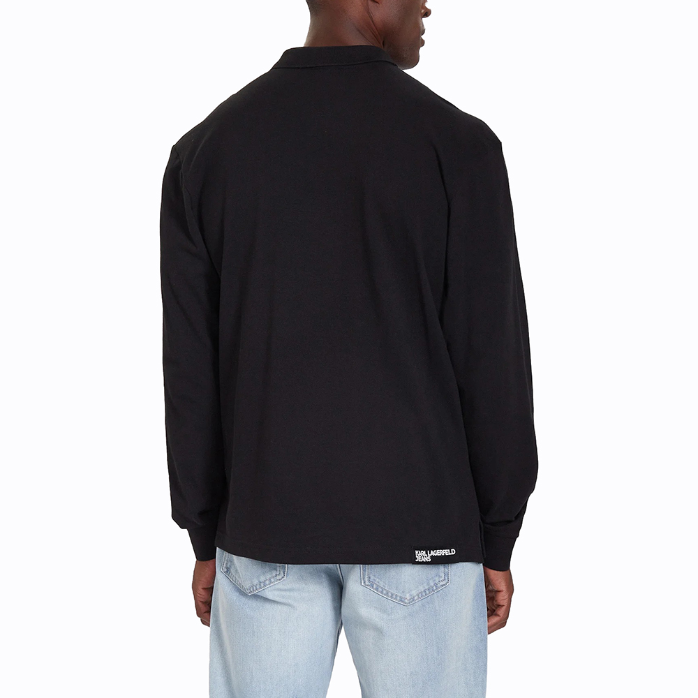 KARL LAGERFELD KLJ REG LS PIQUE POLO A4M17028 2