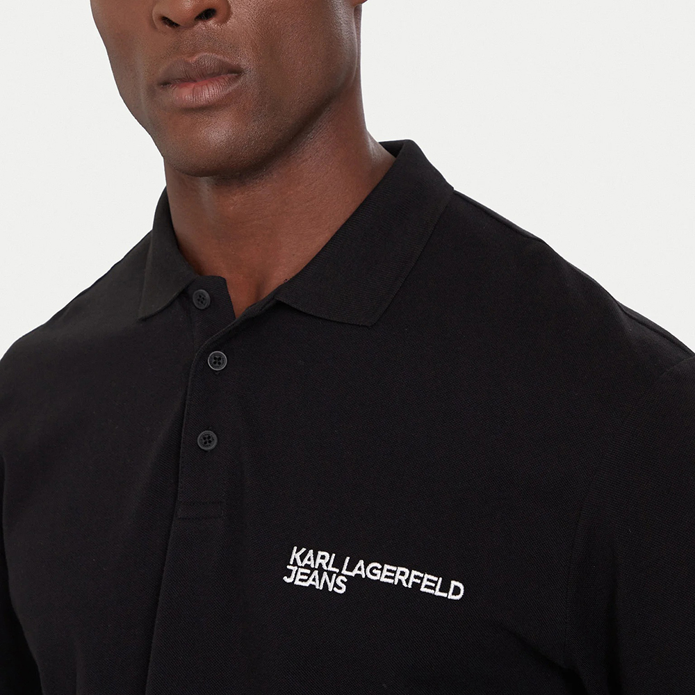 KARL LAGERFELD KLJ REG LS PIQUE POLO A4M17028 3