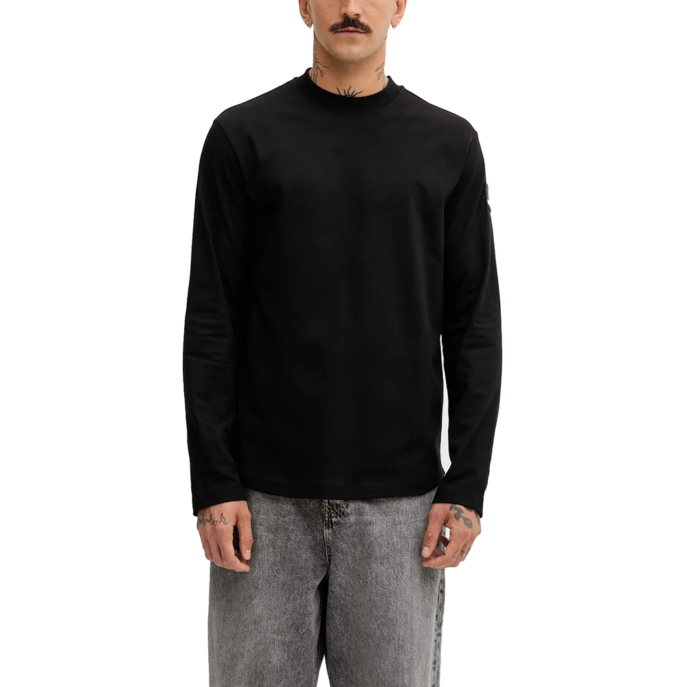 KARL LAGERFELD KLJ REG LS CURVED HEM TEE A4M17085 1