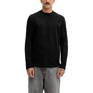 KARL LAGERFELD KLJ REG LS CURVED HEM TEE A4M17085