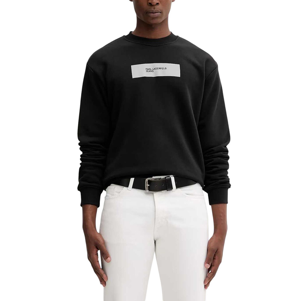 KARL LAGERFELD KLJ REG REFLECTIVE LOGO SWEAT A4M20017 1