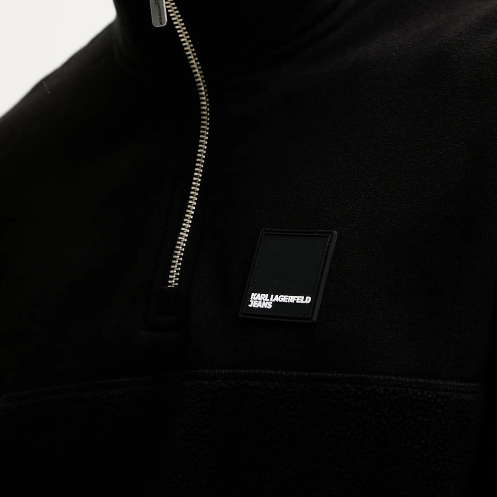 KARL LAGERFELD KLJ REG POLAR FLEECE ZIP SWEAT A4M20018 3