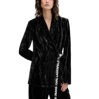 KARL LAGERFELD KLJ VELVET BLAZER A4W14055