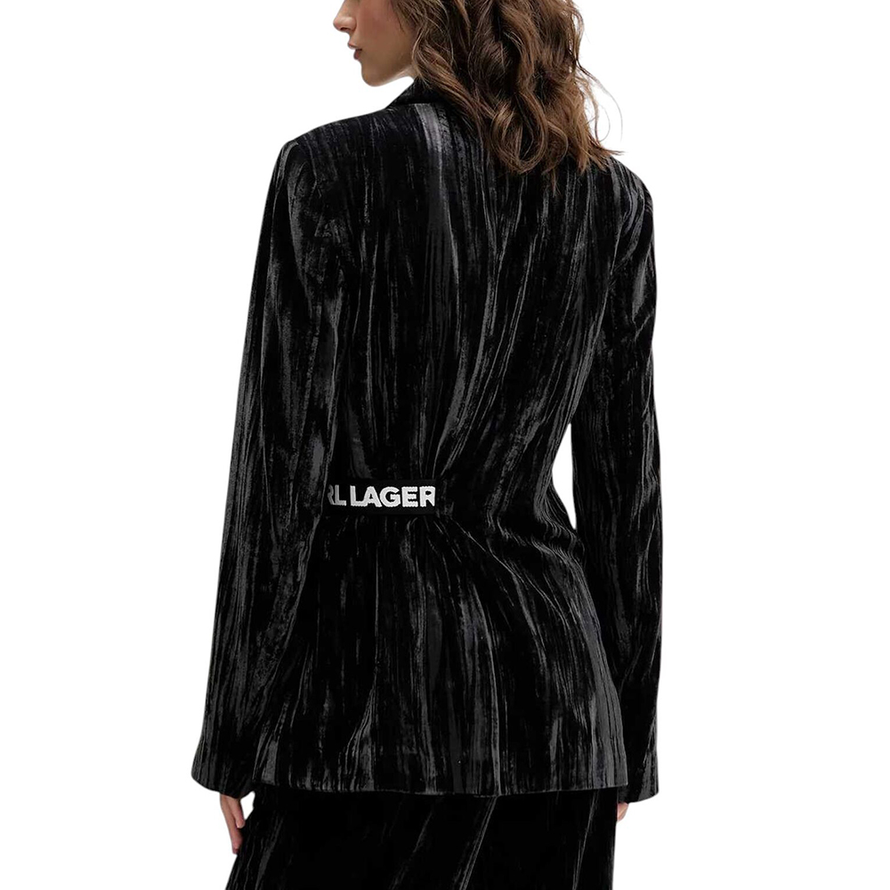 KARL LAGERFELD KLJ VELVET BLAZER A4W14055 2