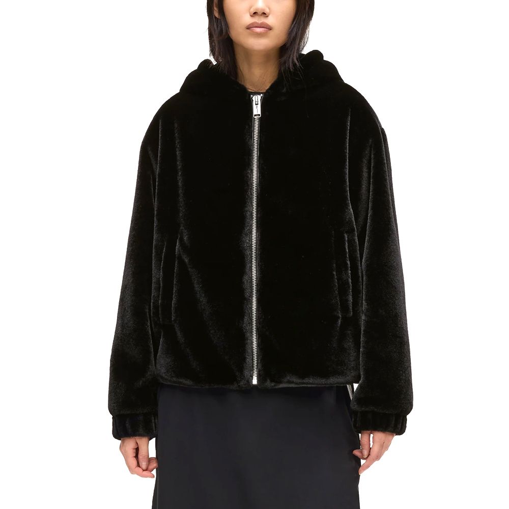 KARL LAGERFELD KLJ FAUX FUR JACKET A4W15057 2