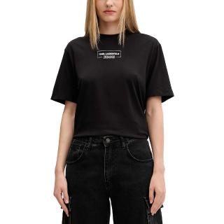 KARL LAGERFELD KLJ REG OUTLINE LOGO TEE A4W17003