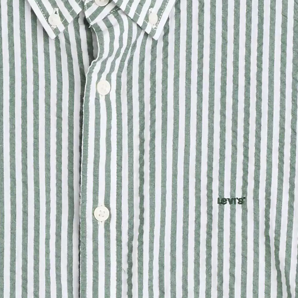 LEVI'S SS AUTHENTIC BUTTON DOWN GREENS A9161 3
