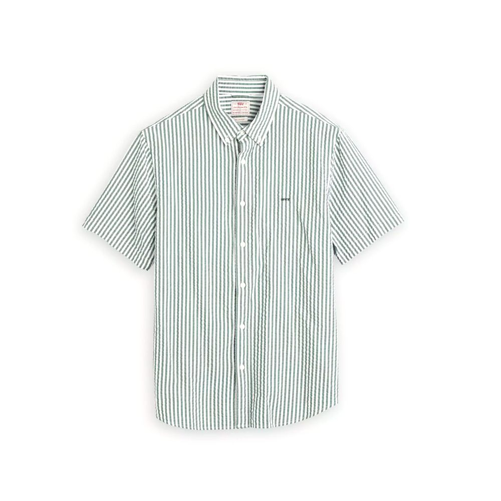 LEVI'S SS AUTHENTIC BUTTON DOWN GREENS A9161 4