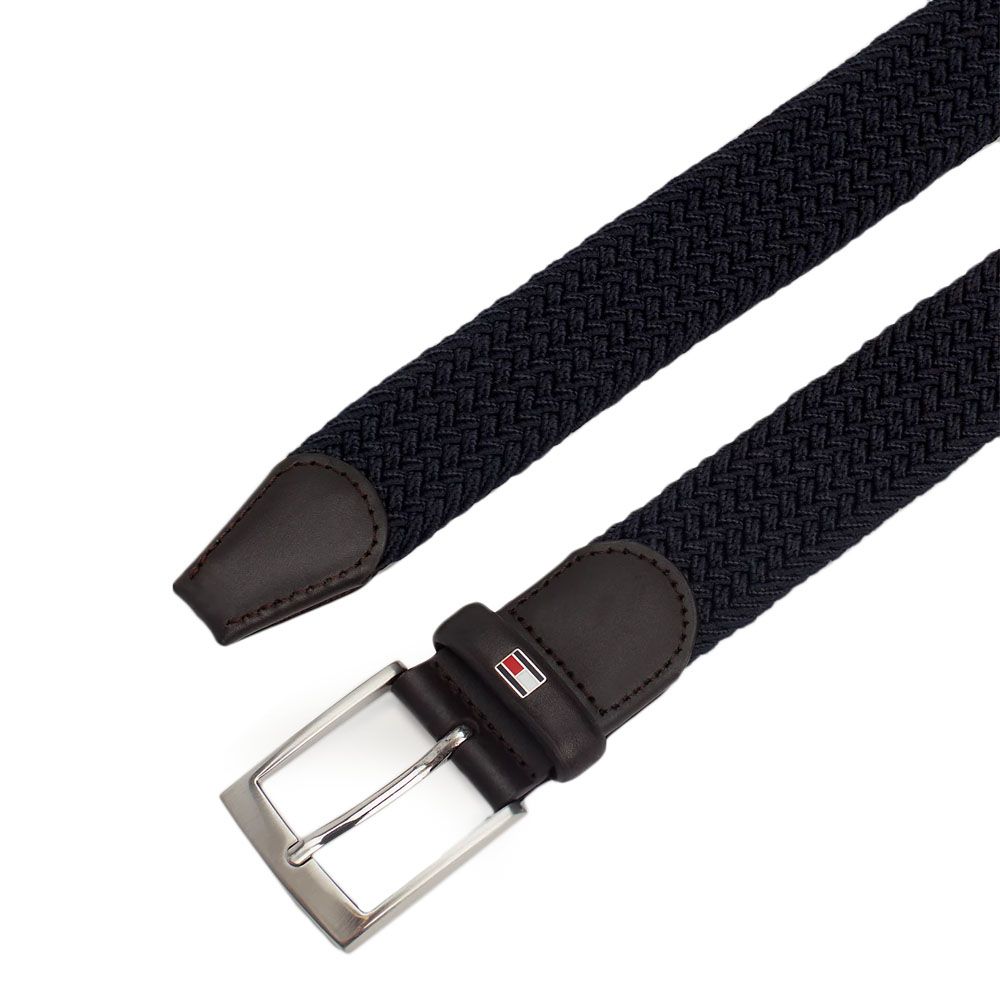 TOMMY HILFIGER NEW ADAN BELT 3.5CM AM0AM02801 2