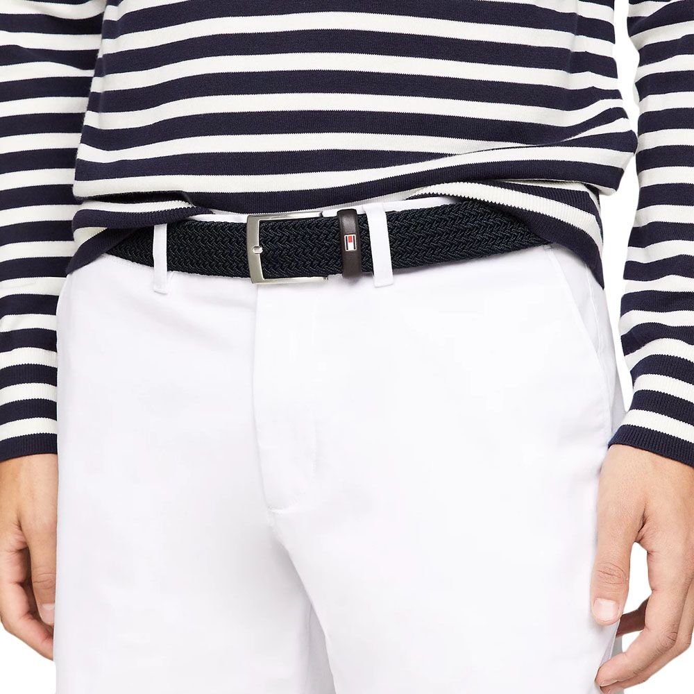TOMMY HILFIGER NEW ADAN BELT 3.5CM AM0AM02801 3