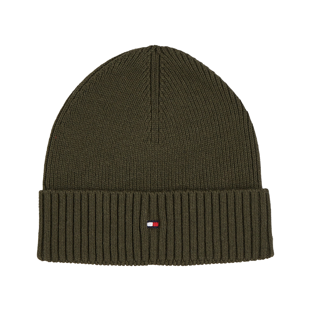 TOMMY HILFIGER ESSENTIAL FLAG BEANIE AM0AM10337