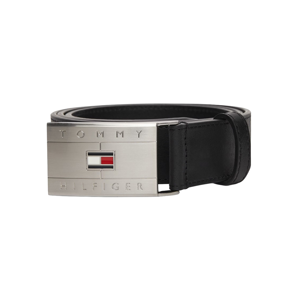 TOMMY HILFIGER TH FLAG PLAQUE BELT AM0AM14322 1