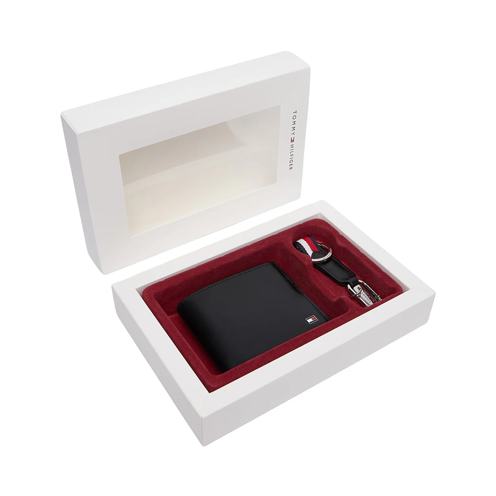 TOMMY HILFIGER MINI CC WALLET & KEY FOB AM0AM14805 4