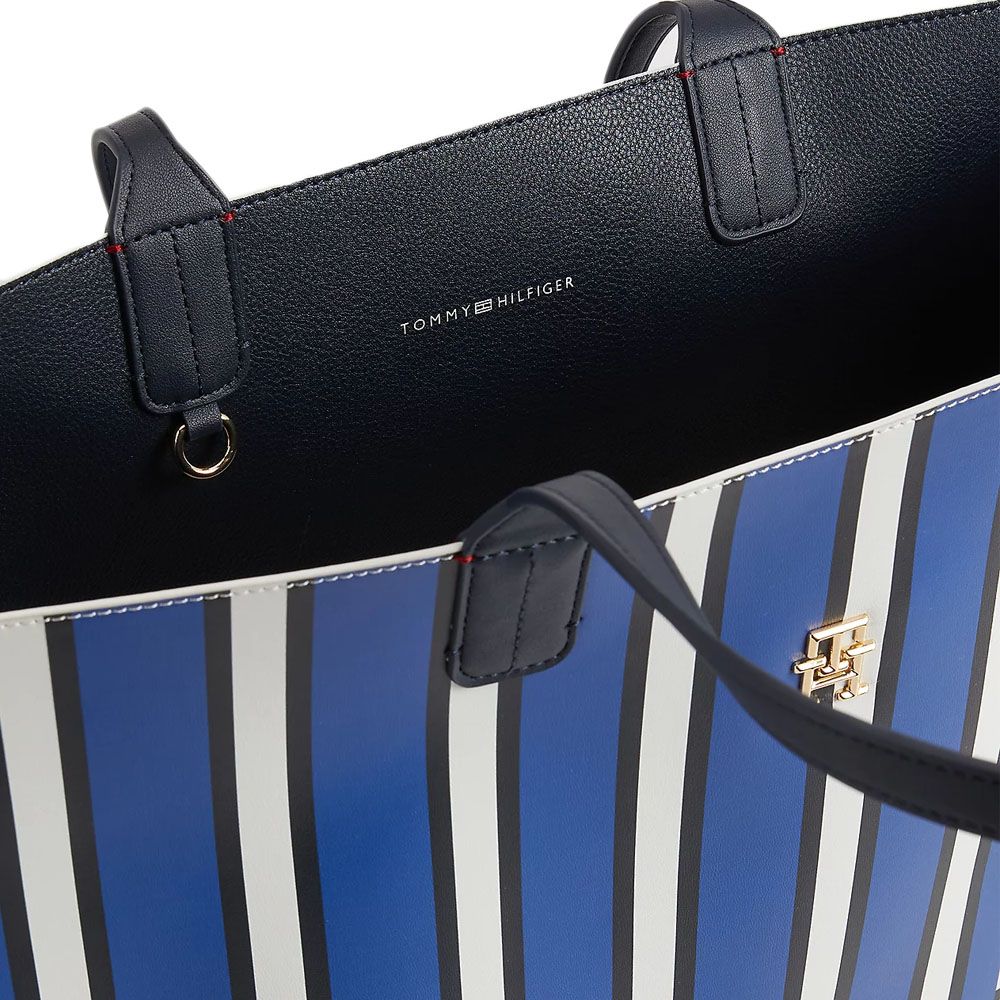 TOMMY HILFIGER ICONIC TOMMY TOTE STRIPE MIX AW0AW14766 4