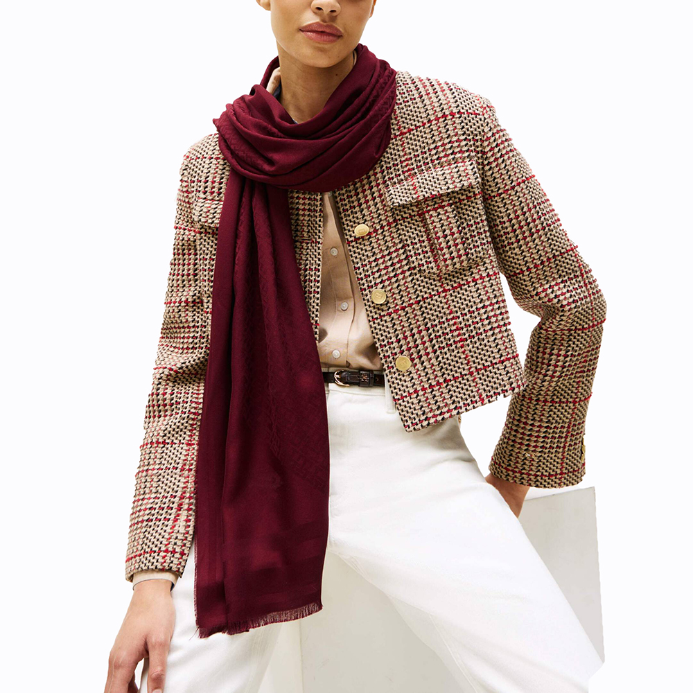 TOMMY HILFIGER TH MONOGRAM SCARF AW0AW17789 2